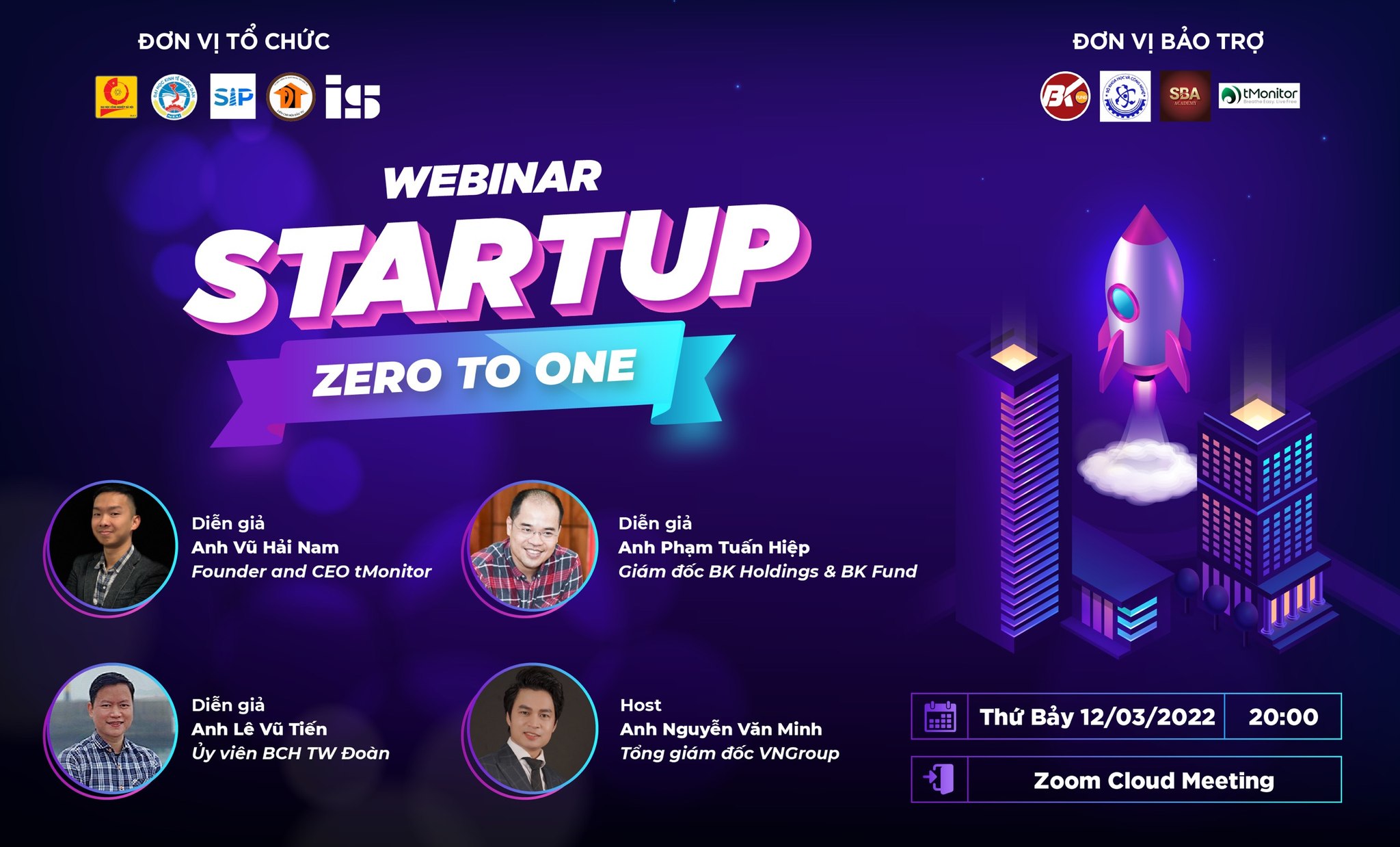 Webinar: Startup Zero to One